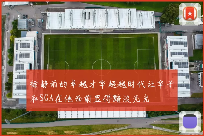徐静雨的卓越才华超越时代让华子和SGA在他面前显得黯淡无光